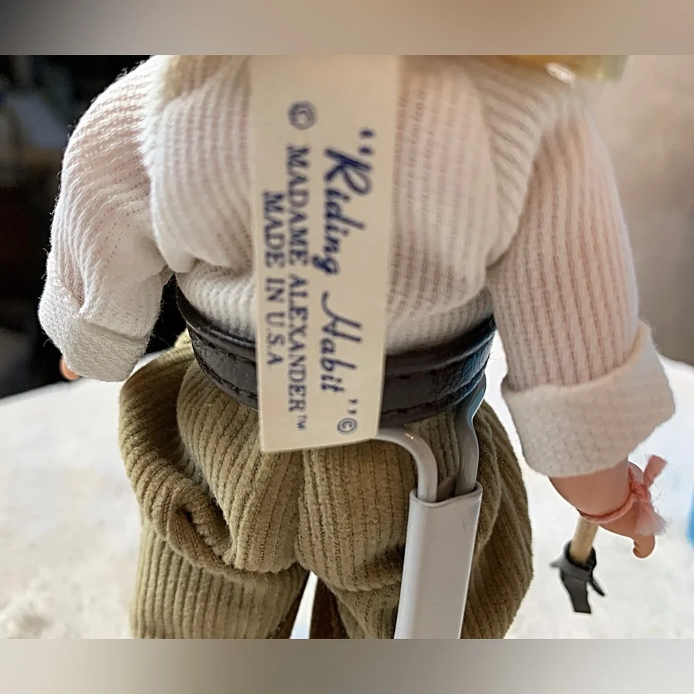 Vintage Madame Alexander Doll: Riding Habit - Picture 3 of 9